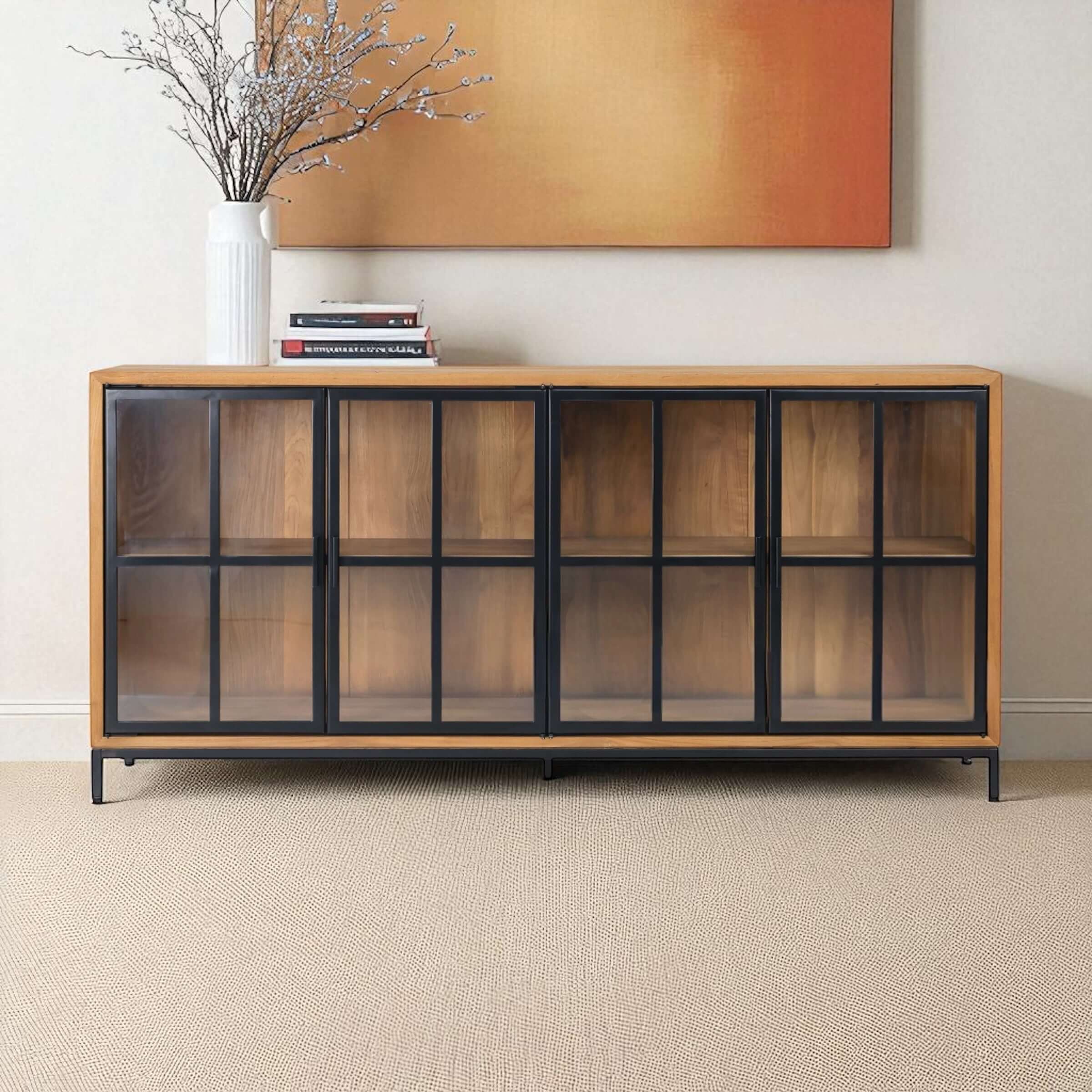 Jiwa solid teak furniture sideboard