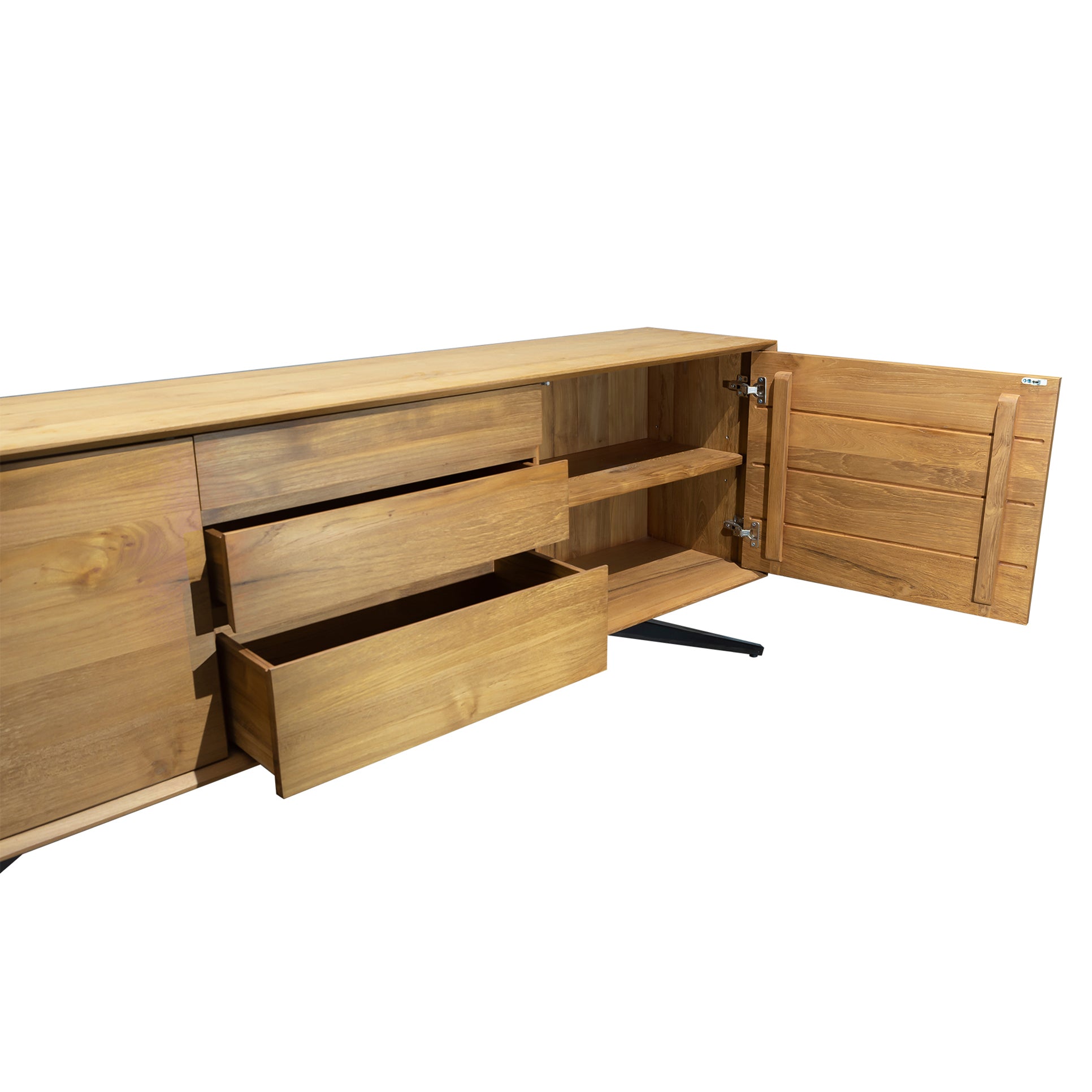 VICTORY BUFFET SIDEBOARD WITH 3 DRAWERS AND 2 DOORS