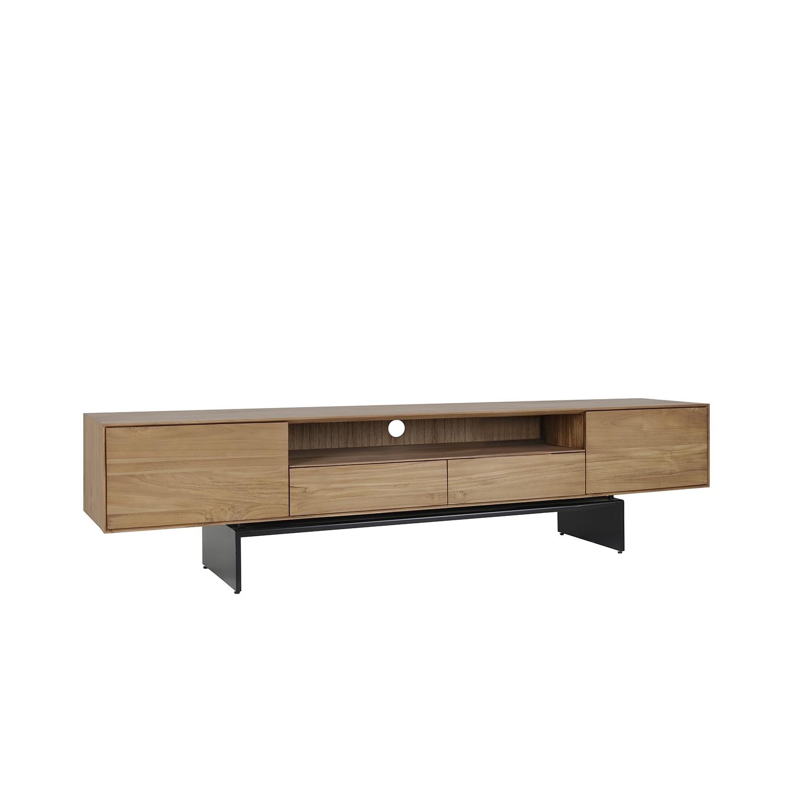 KENZO ENTERTAINMENT UNIT WITH 2 DOORS 2 DRAWERS