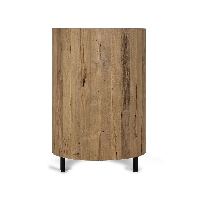 KUNO CURVED BUFFET SIDEBOARD WITH 4 DOORS