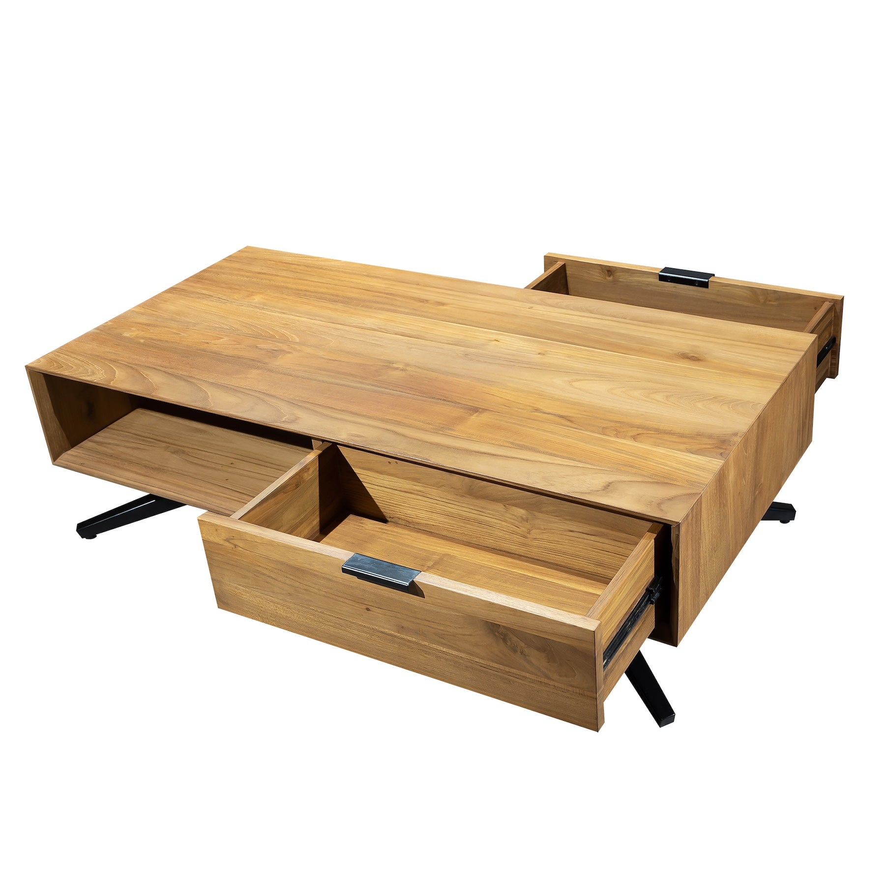 VICTORY COFFEE TABLE WITH 2 DRAWERS