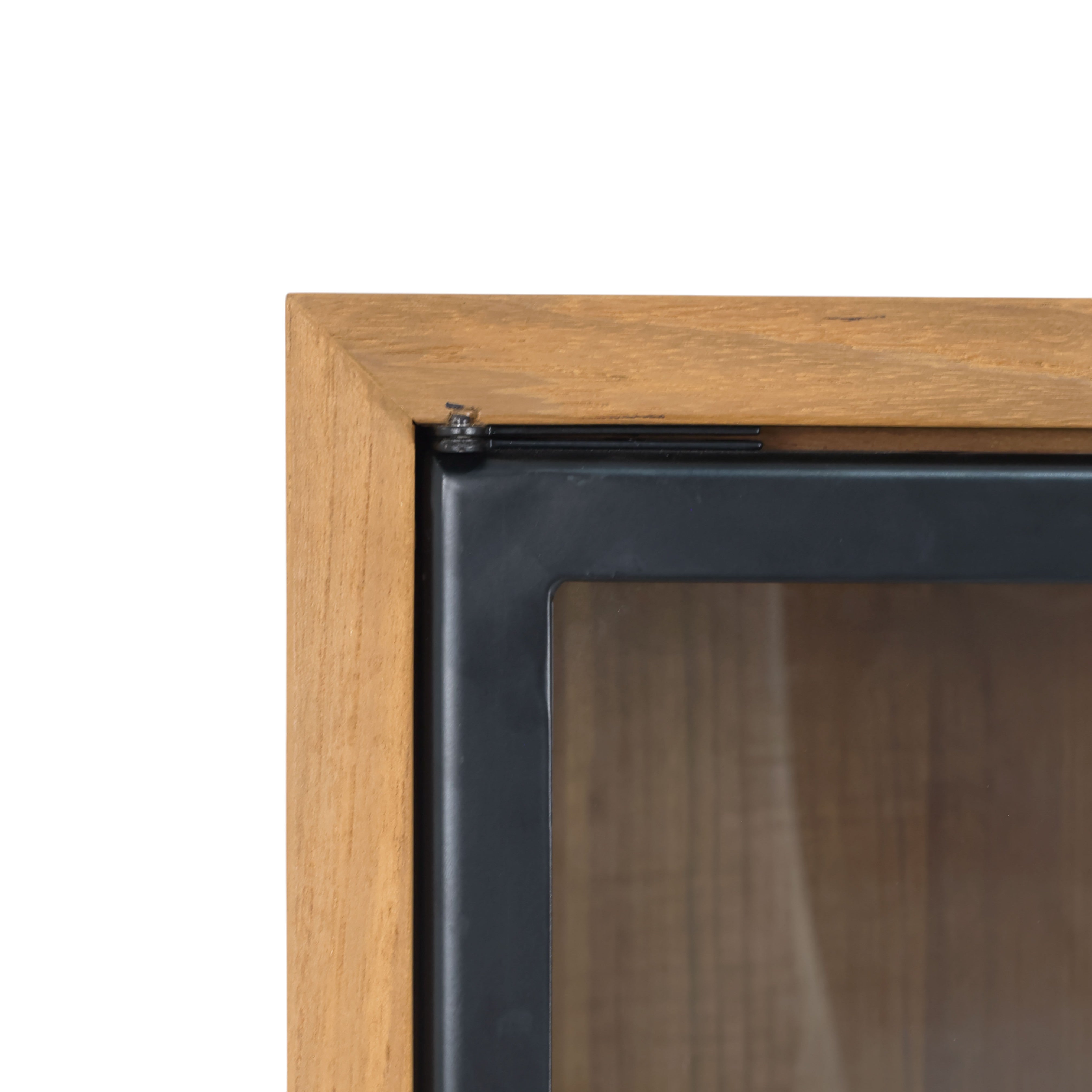 Buffet Sideboard With 3 Drawers and 2 Glass Doors Recycled Teak | Jiwa