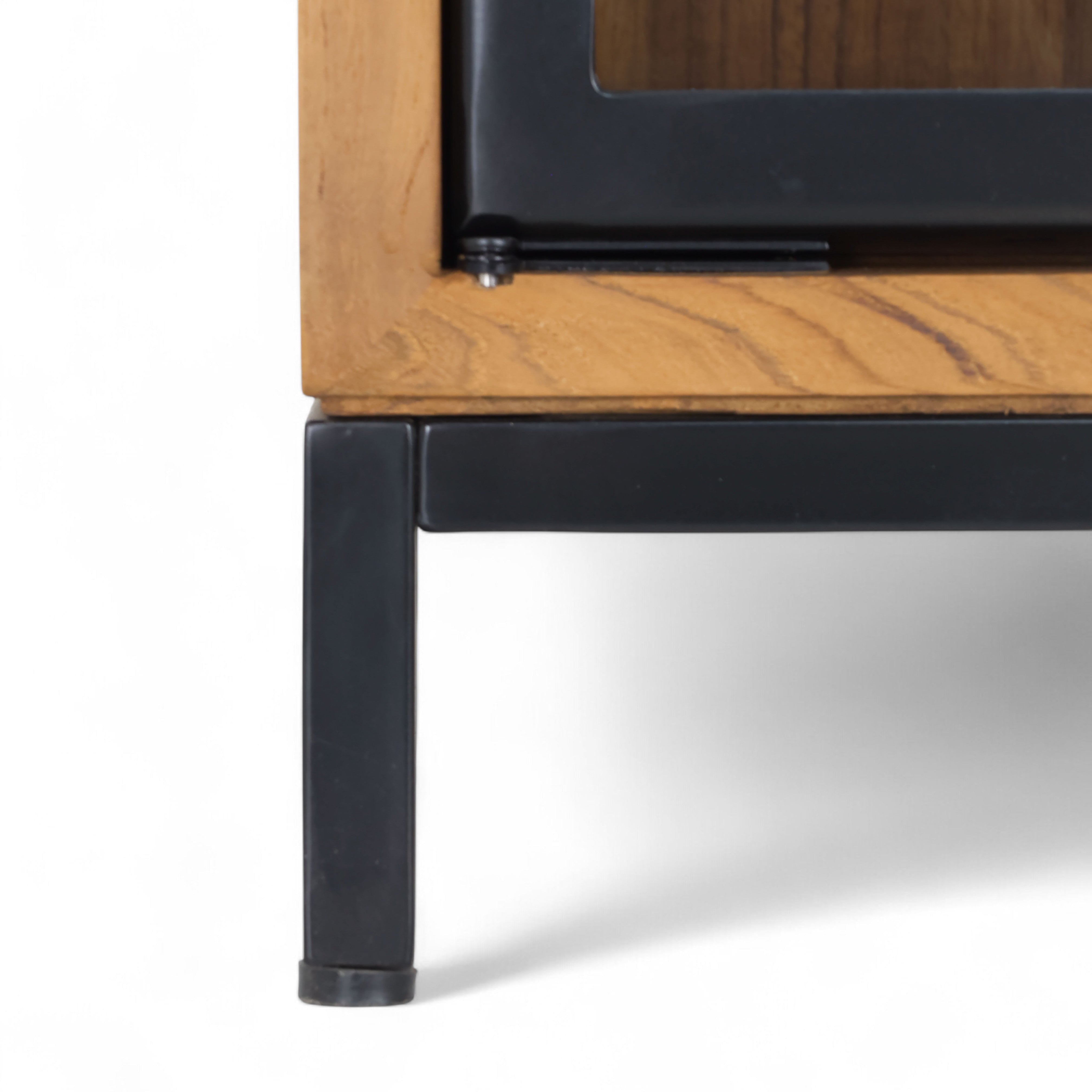 Buffet Sideboard With 3 Drawers and 2 Glass Doors Recycled Teak | Jiwa