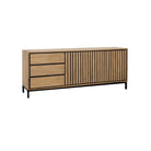 LINES BUFFET SIDEBOARD WITH 2 DOORS AND 3 DRAWERS