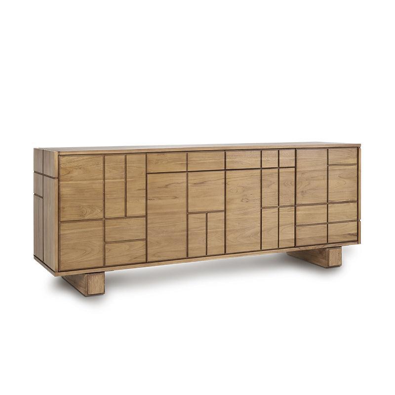 MONDRIAN BUFFET SIDEBOARD WITH 4 DRAWERS AND 4 DOORS