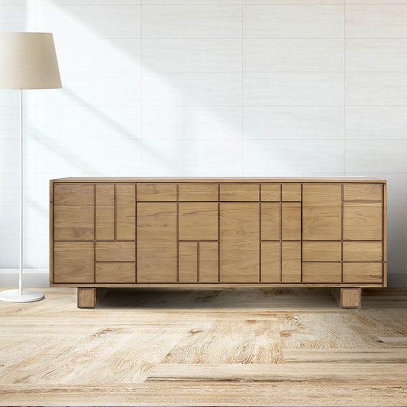 MONDRIAN BUFFET SIDEBOARD WITH 4 DRAWERS AND 4 DOORS