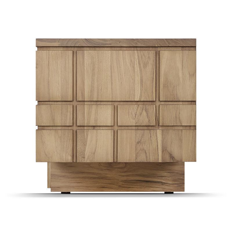 MONDRIAN ENTERTAINMENT UNIT WITH 2 DRAWERS AND 2 DOORS