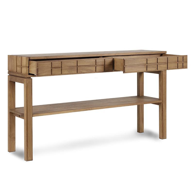 MONDRIAN CONSOLE TABLE WITH 2 DRAWERS