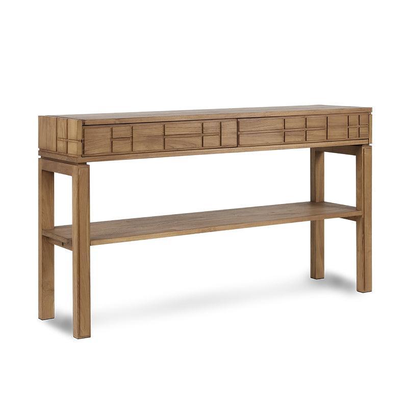 MONDRIAN CONSOLE TABLE WITH 2 DRAWERS