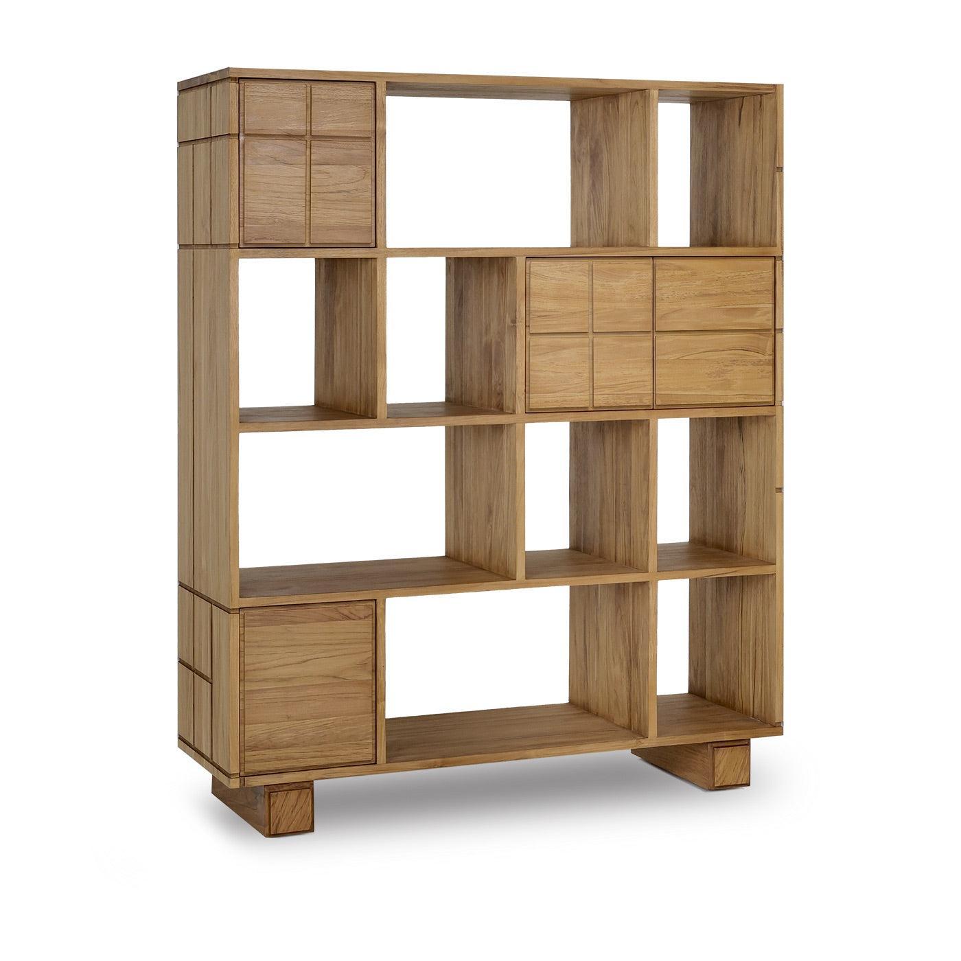 MONDRIAN SHELVING UNIT WITH 4 DOORS