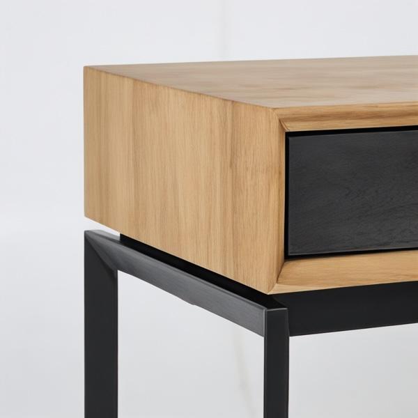 CITRA CONSOLE TABLE WITH 2 DRAWERS AND SHELF