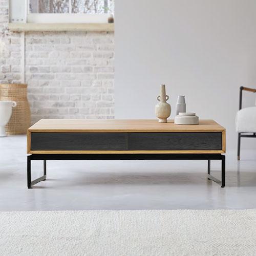 CITRA COFFEE TABLE WITH 2 DRAWERS