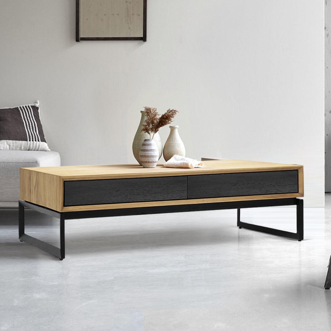 CITRA COFFEE TABLE WITH 2 DRAWERS