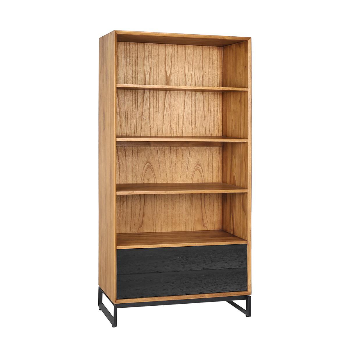 CITRA BOOKCASE WITH 2 DRAWERS