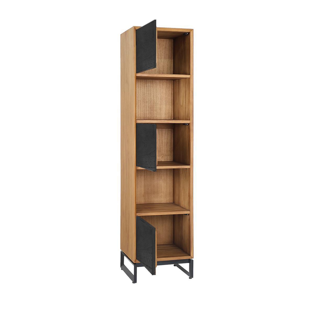 CITRA SINGLE BOOKCASE WITH 3 CABINETS