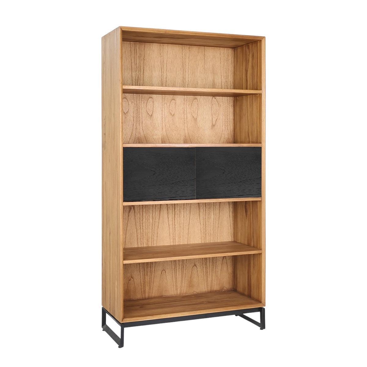 CITRA BOOKCASE WITH 2 DOORS