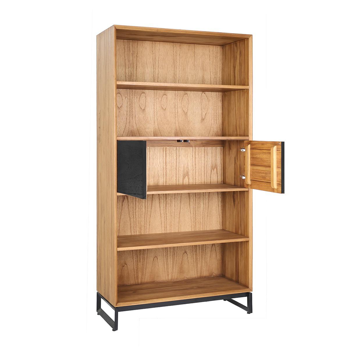 CITRA BOOKCASE WITH 2 DOORS