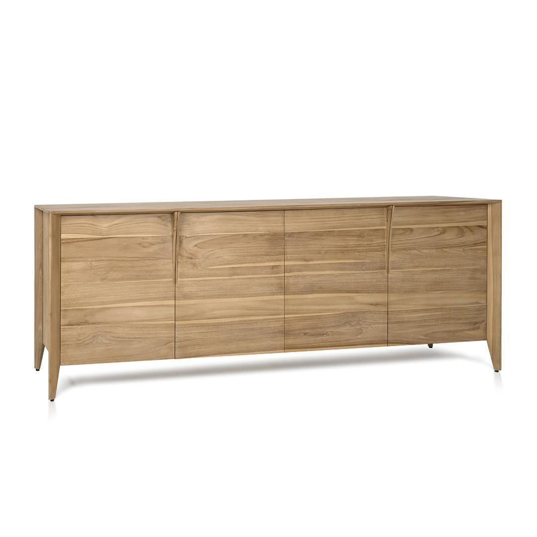 TALIA teak buffet sideboard with 4 doors