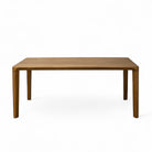 Glide reclaimed teak dining table