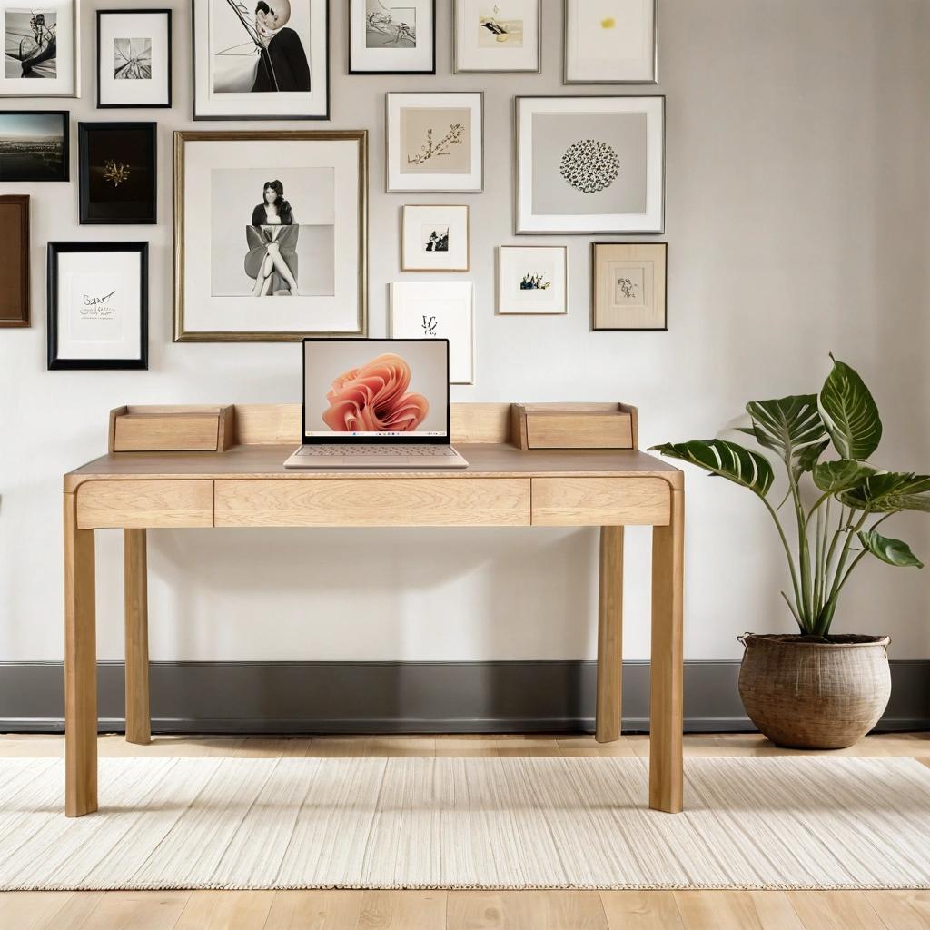 GLIDE WRITING DESK WITH 3 DRAWERS