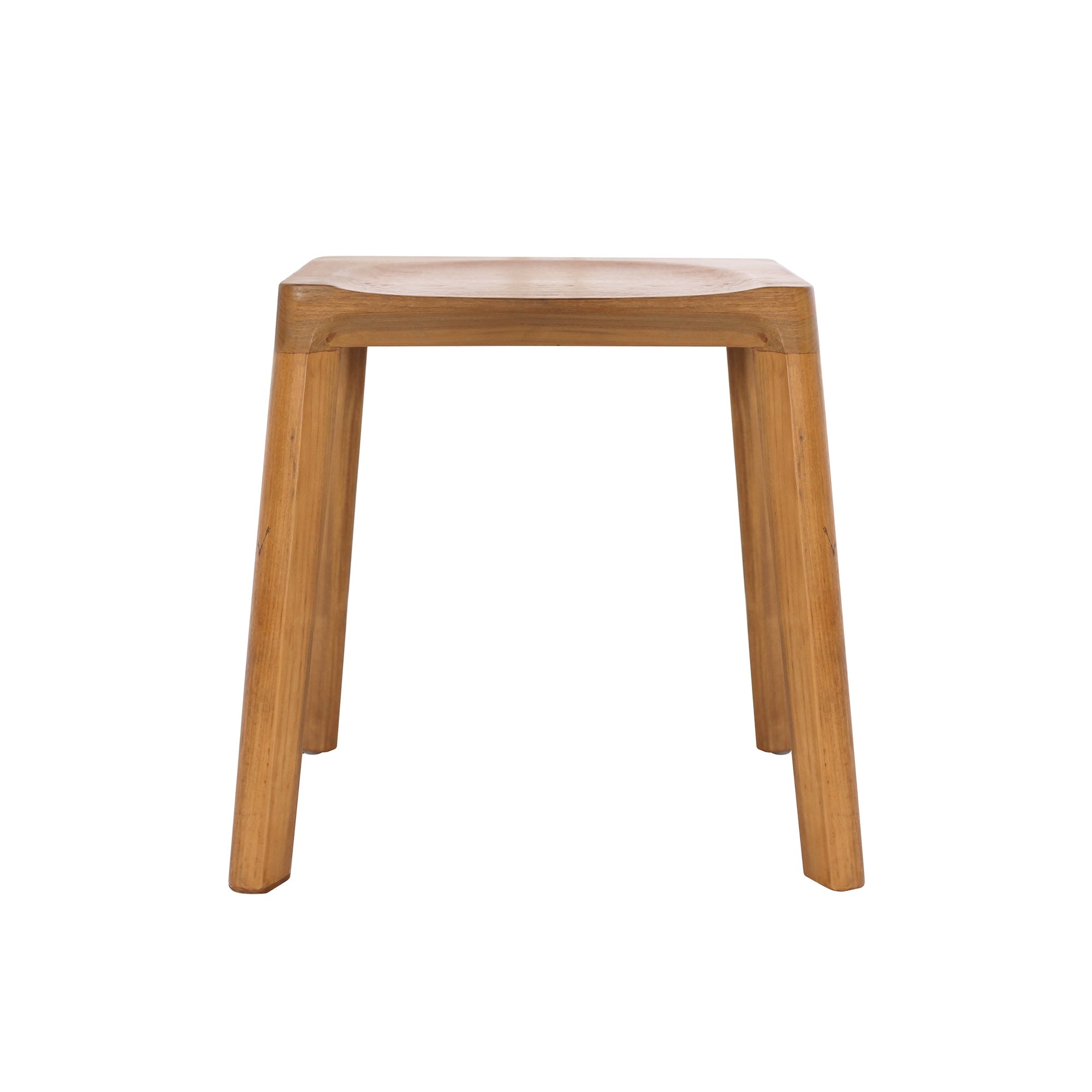 GLIDE TEAK STOOL