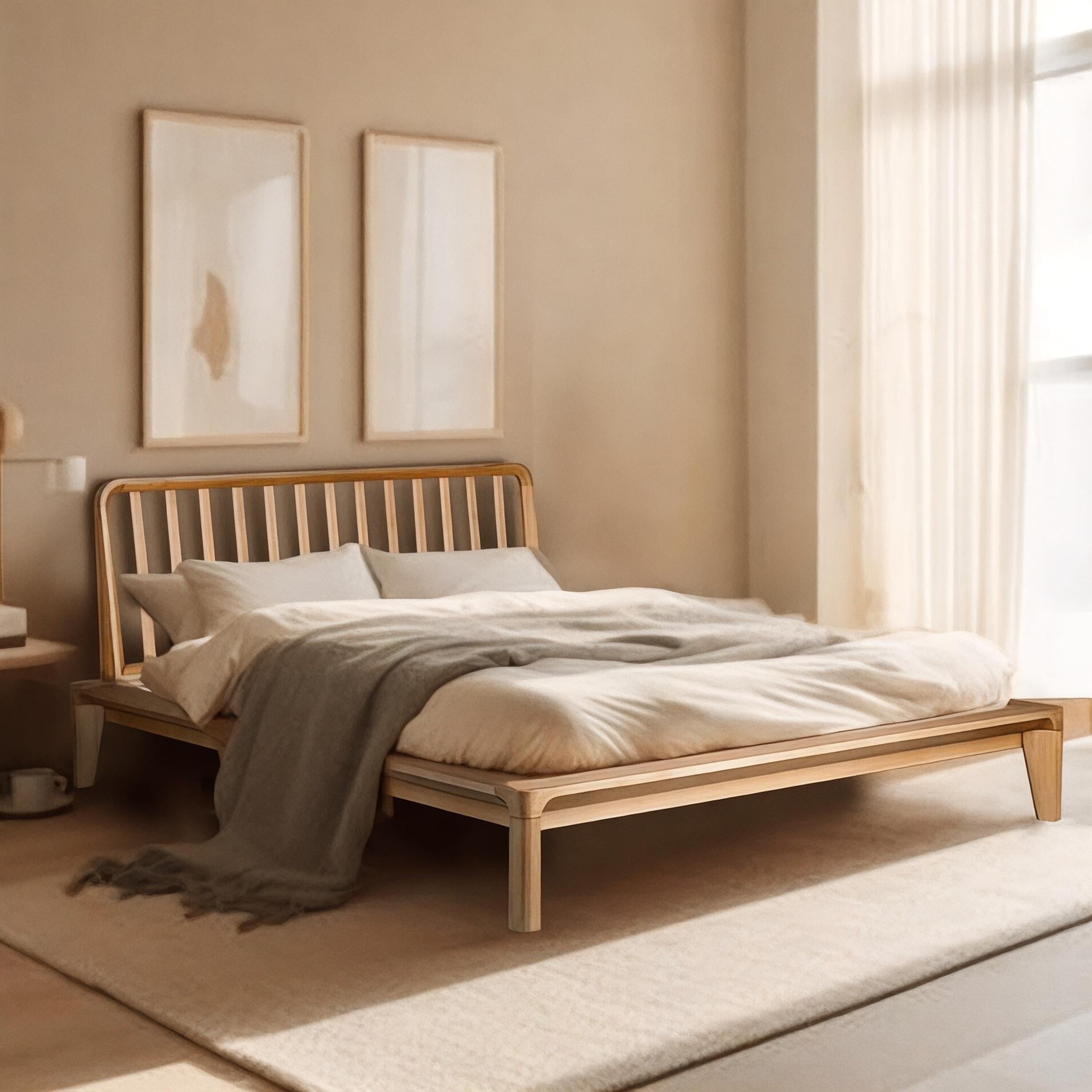 GLIDE King & Queen Beds – Solid Recycled Teak with Matching Headboard