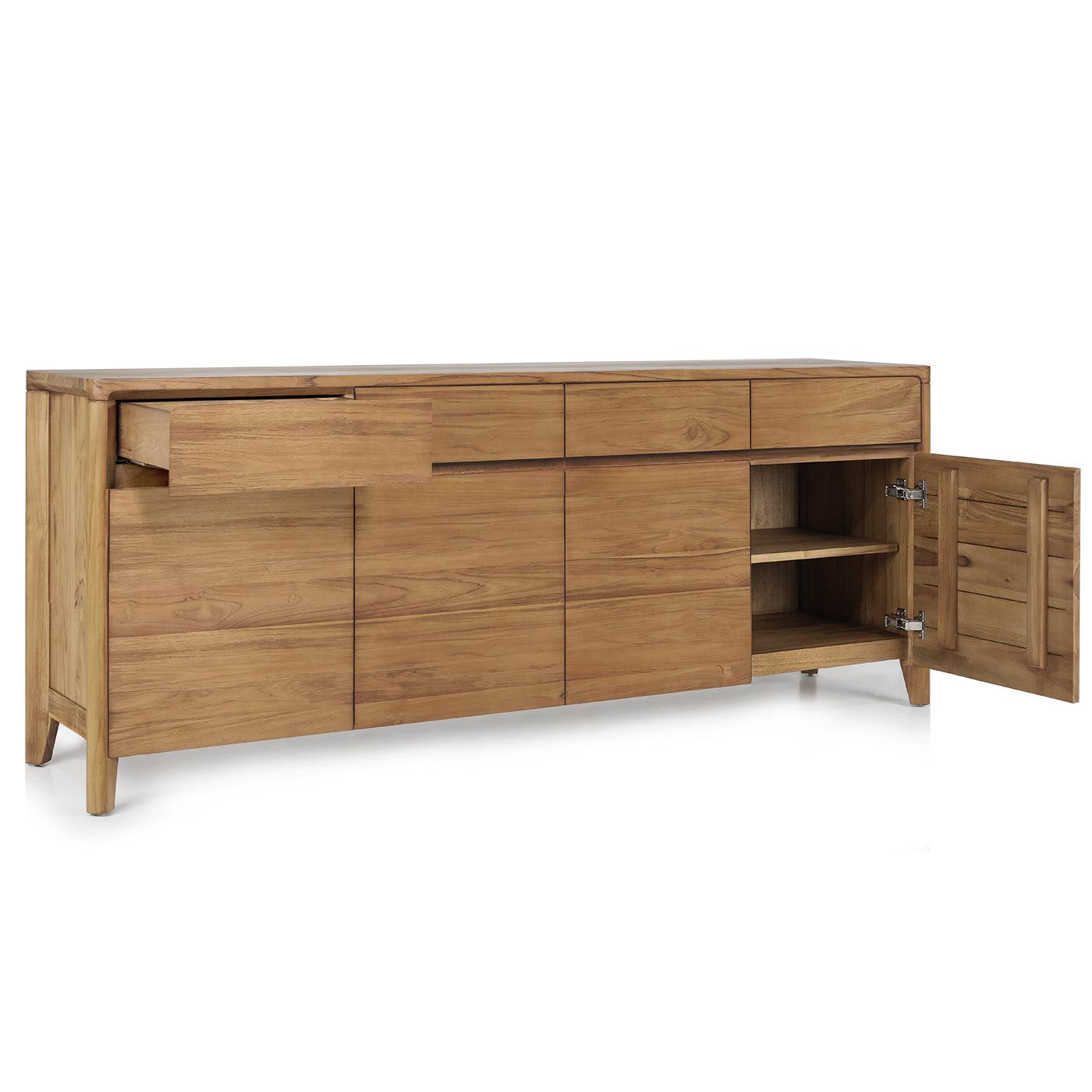 GLIDE BUFFET SIDEBOARD WITH 4 DRAWERS AND 4 DOORS