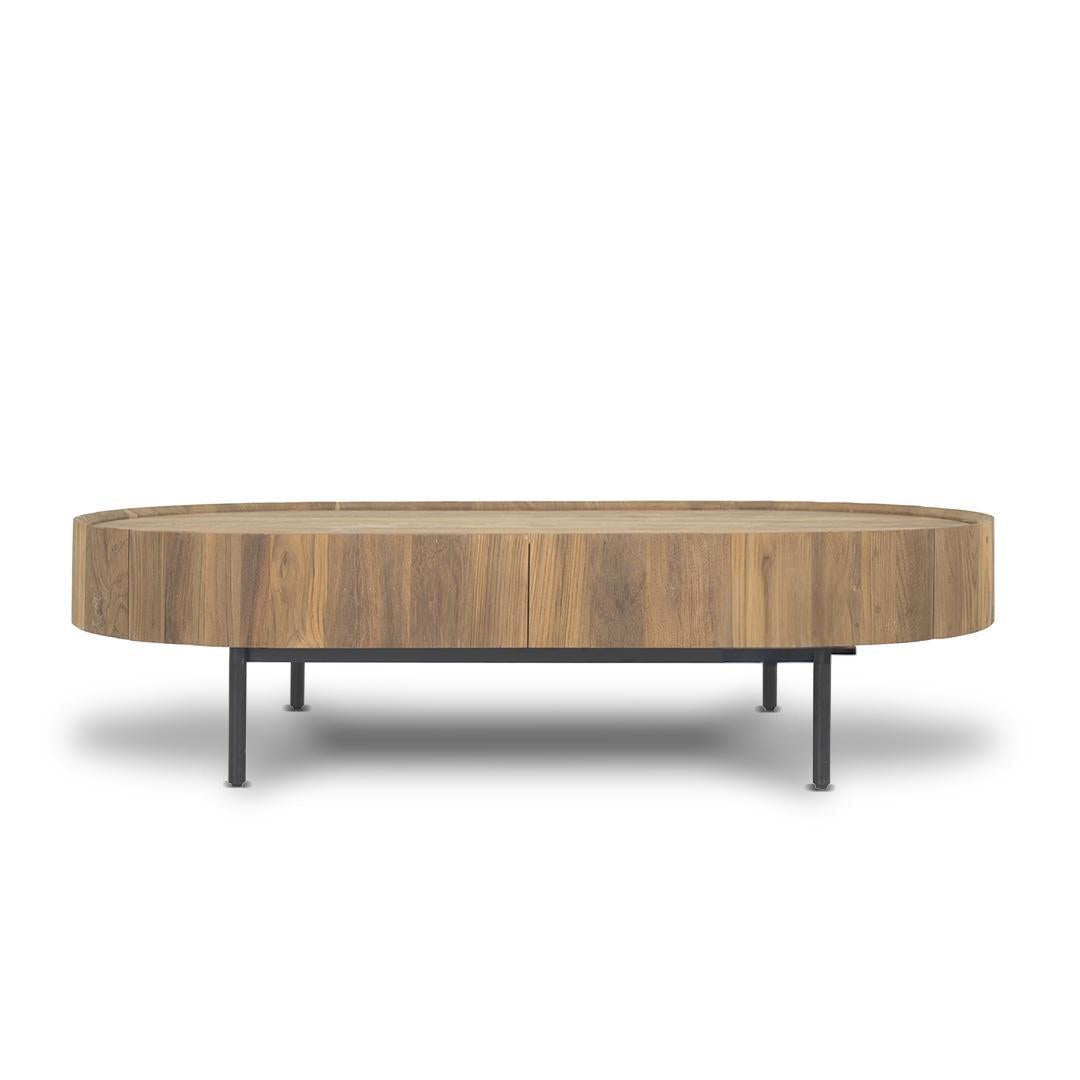 KUNO COFFEE TABLE WITH 2 DRAWERS
