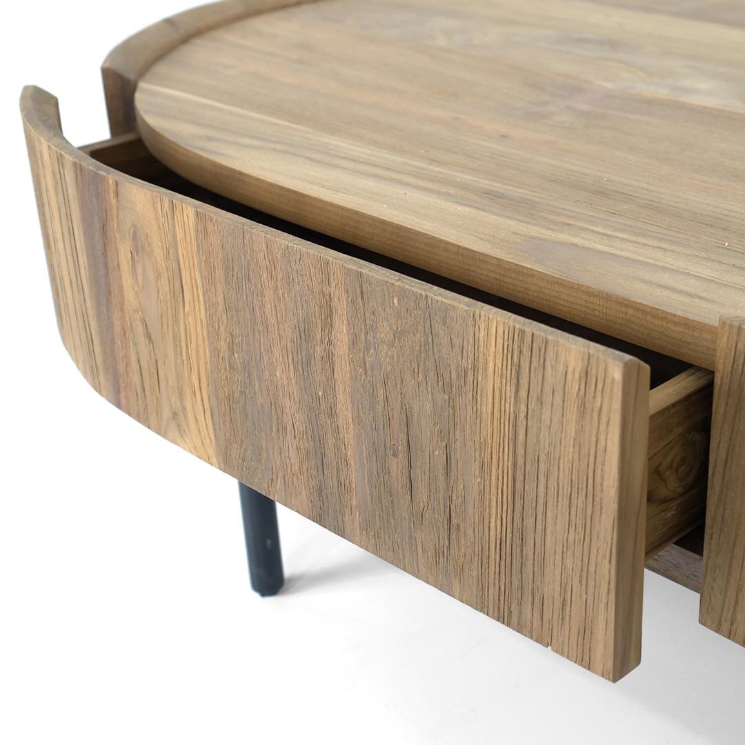 KUNO COFFEE TABLE WITH 2 DRAWERS