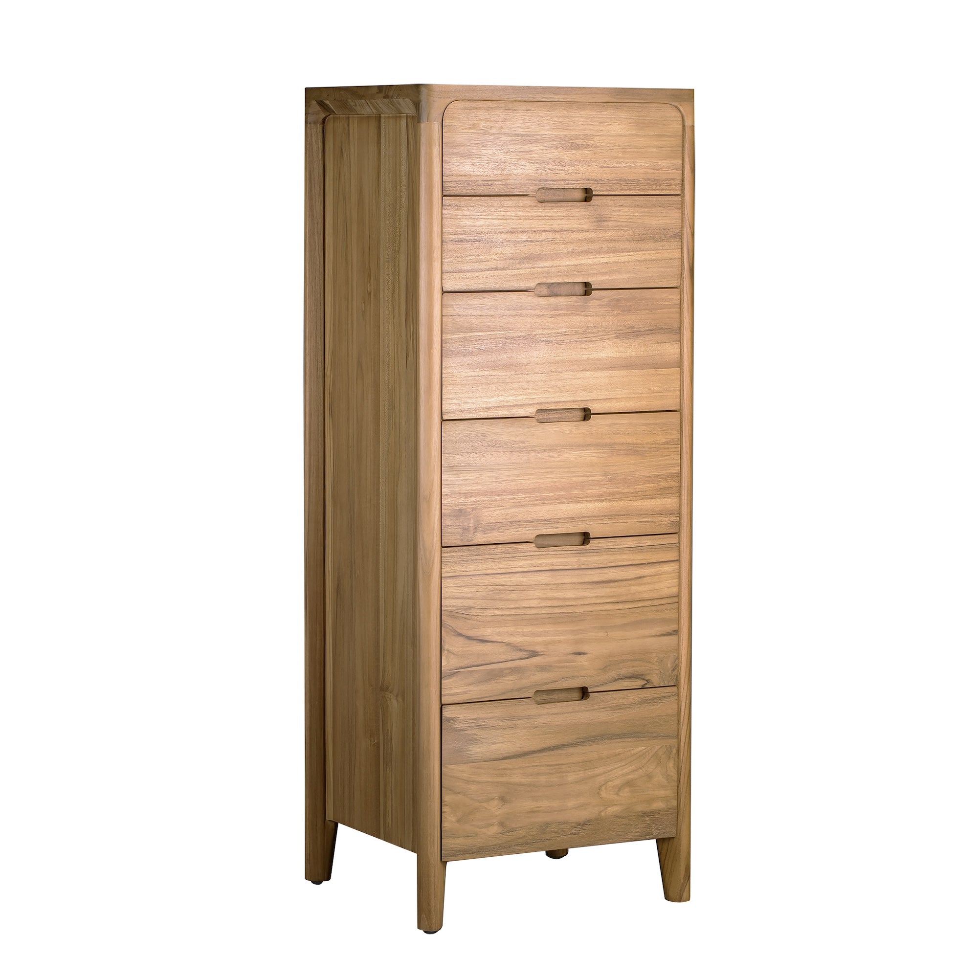 GLIDE TALL BOY WITH 6 DRAWERS
