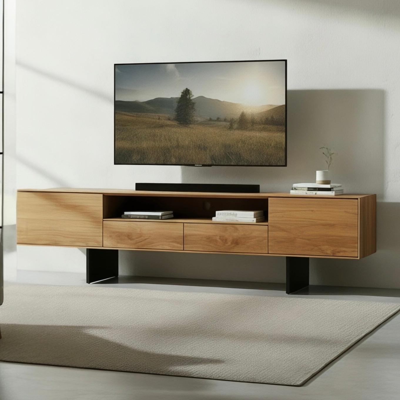 Citra teak entertainment unit & TV unit from ReTeka