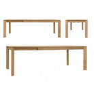 Talia teak dining table profiles