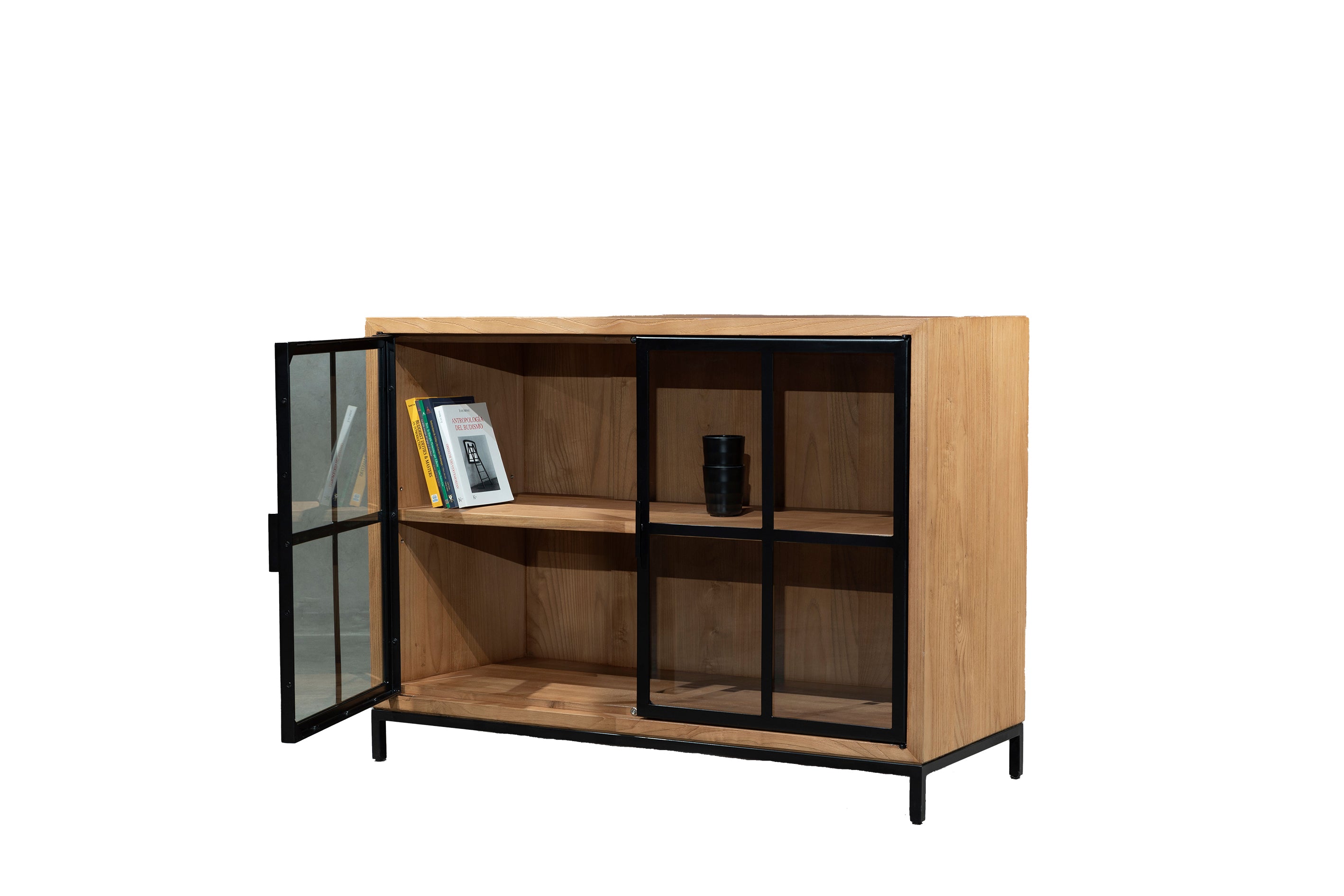 JIWA BUFFET SIDEBOARD WITH 2 GLASS DOORS
